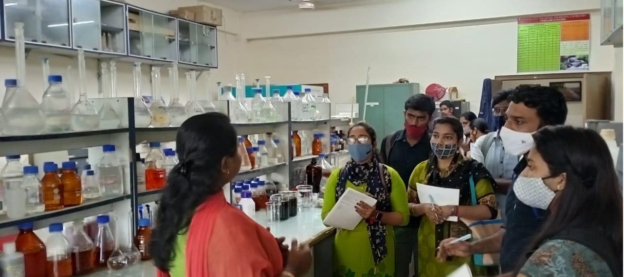 Demo on analysis of waste for their chemical parameter at CIARI Lab, Port Blair